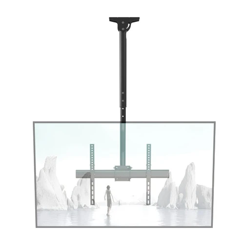 ProMounts Premium Ceiling TV Mount - Hanging Swivel Bracket for 37-90 Inch Television Holds up to 110 Lbs. Ceiling Mount Bracket Flip Down for Flat/Sloped Ceiling, Max VESA 600x400mm