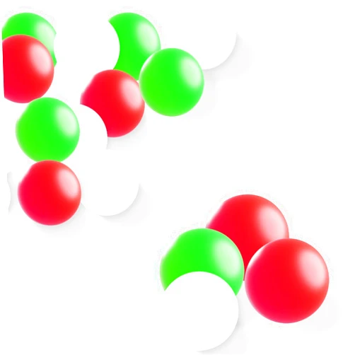 MYSXN 15PCS Colored Ping Pong Balls for Christmas Decoration,Plastic Table Tennis Ball for Pong Game and Advertising,Kids,DIY,Fun Arts