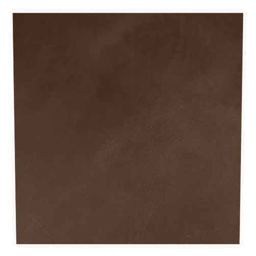 Leather Handcraft Supply Depot, Leather Rectangle (12 X 12 in.) from Full Grain Leather - Hobby Workshop, Sewing & DIY Project - Strong & Lightweight (2.6 to 2.8mm Thick, Bourbon Brown)
