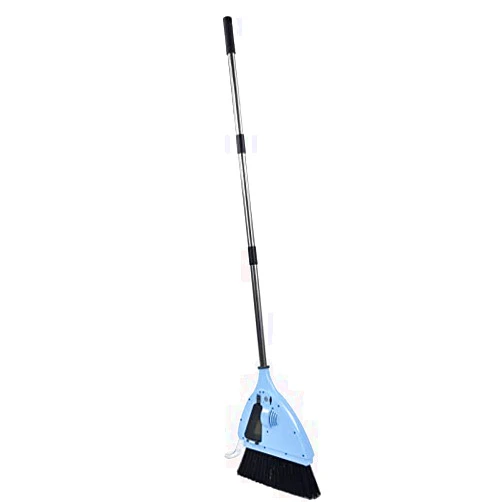 TOPINCN 2-in-1 Sweeper with Built, Vacuum Sweeper USB Charging Cordless Vacuum Broom Cleaner for Household Bedroom