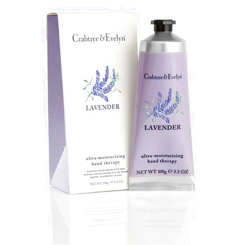 Crabtree & Evelyn Ultra-Moisturising Hand Therapy, Lavender, 3.5 oz Lavender 3.5 Ounce