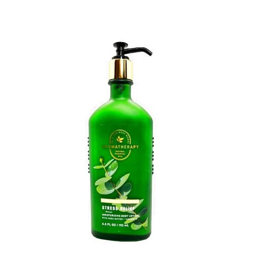 Bath & Body Works Aromatherapy Stress Relief - Eucalyptus-Spearmint Unisex Body Lotion 6.5 oz