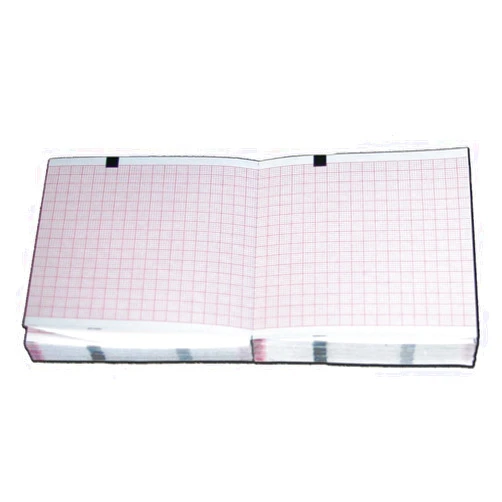 Quality Chart Paper Schiller AT-1 Chart Paper - 90mm X 90mm X 280 Sheets, Z-fold (5 Packs/Box)