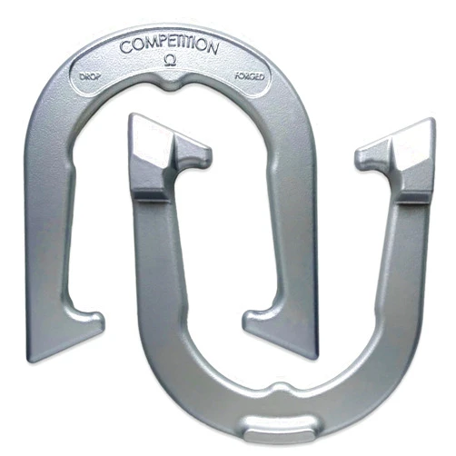 Competition Horseshoes Competition Tournament Pitching Horseshoes - NHPA Sanctioned for Tournament & League Play - Drop Forged Construction - One Pair (2 Shoes)