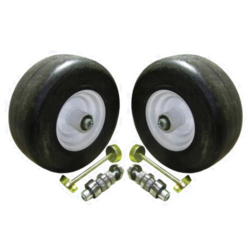 Proven part 2 Pack 13x5x6 White No Flat Front Solid Tire Puncture Proof Fits Exmark Fits Toro mowers Matching The Following part Numbers 109-126 - 103-351 - 126-5360 1-633582 1-633002