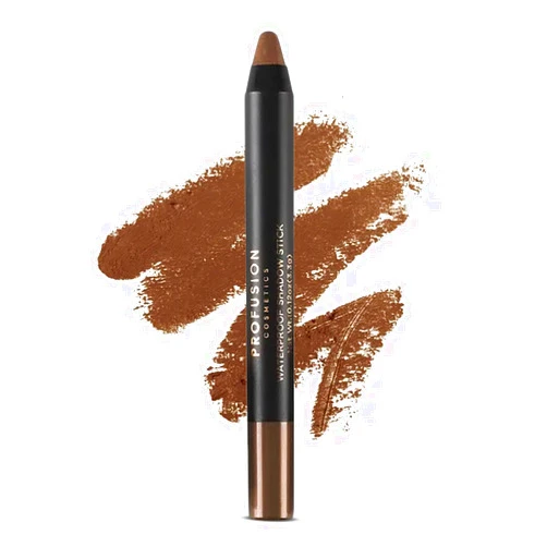 Profusion Cosmetics Waterproof Eyeshadow Stick - Highly Pigmented and Long-Wearing Shimmer Finish, Buildable Color For Smooth Eye Makeup, Glisten