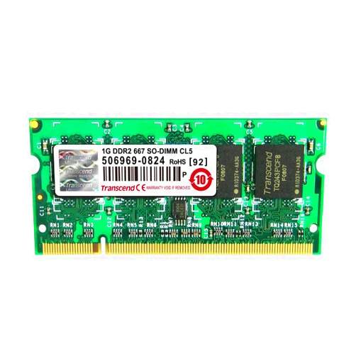 Transcend JM667QSU-1G 1GB JetRam DDR2 667 SO-DIMM