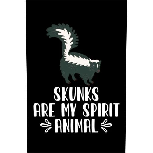 Catherine Knight Skunks Are My Spirit Animal: Skunks Notebook/Journal Funny Animal Gift Idea For Girls and Boys Women, Kids Composition Book... Christmas/Birthday Notebook | 6x9 (15.24 x 22.86 cm) 120 Pages