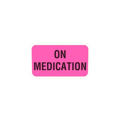 Doctor Stuff On Medication Sticker, Doctor Stuff - Veterinarian File Folder Chart Labels, Care Instruction Veterinarian Stickers, 1-5/8