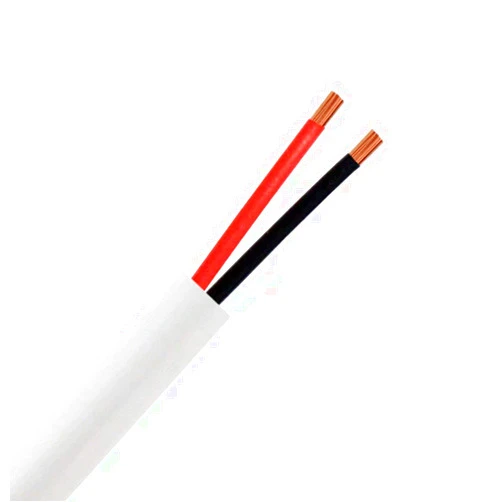 Cableague 12AWG 2Conductor Speaker Wire 100Feet White 99.9% Oxygen Free Copper ETL Listed & CL3 Indoor Speaker Cable