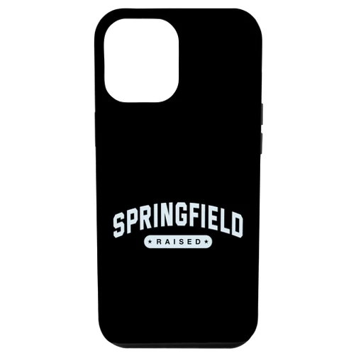 Native Forest Park Home State Patriotic iPhone 12 Pro Max Springfield Raised Resident Massachusetts Local MA Hometown Case