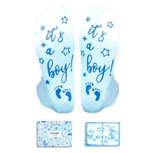 Zmart Pregnancy Gifts for Pregnant Moms - Maternity Socks for Expecting Mothers