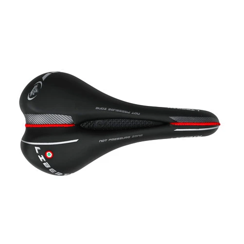 Selle Montegrappa Selle Monte Grappa Liberty 1400 Composite Italy Saddle Seat Ergonomic Gel Road Mountain Bike Bicycle