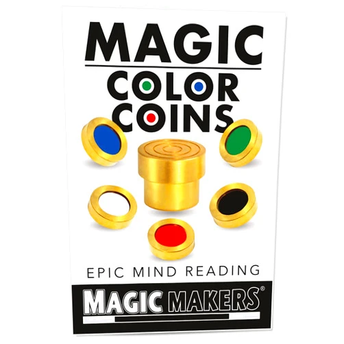 Magic Makers Magic Color Coins - Amazing Mind Reading Trick
