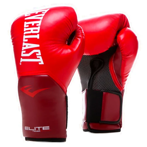 Everlast P00002337 Elite V2 Training Glove Flame Red 14OZ