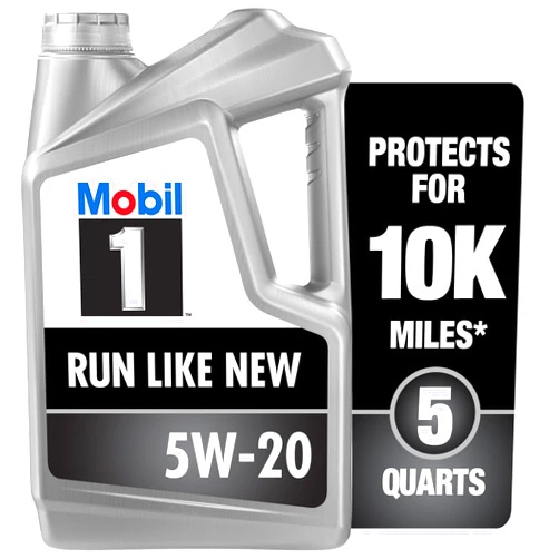 Mobil 1 Advanced Full Synthetic Motor Oil 5W-20, 5 Quart
