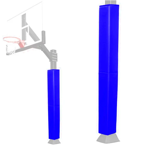 Katop Square Basketball Pole Padding Fits 4x4,5x5,6x6 Inch Pole, Durable 6 Feet Tall Basketball Pole Pad Outdoor and Indoor, UV-Resistant Waterproof Hoop Pads for Protection and Player Safety