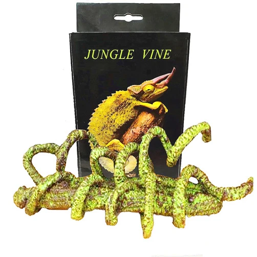 KERUIDENG Flexible Bend-A-Branch Reptile Vines，Terrarium Decor,Long Jungle Climber Vines Habitat Decor for Chameleon Climbing Lizards Snakes and More Small Animals