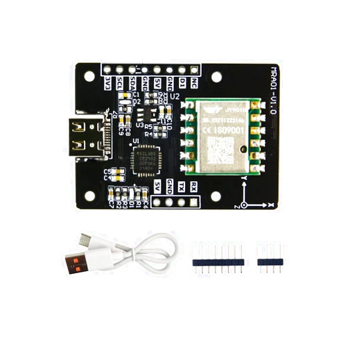Yahboom IMU Sensor Module High-Precision Gyroscope +Accelerometer+ Magnetometer with Kalman Filter + Barometer 10-Axis AHRS Attitude Sensor Serial Port (10-Axis IMU Module Without case)