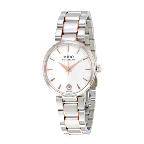 Mido Womens Analogue Automatic Watch with Stainless Steel Strap M0222072203111