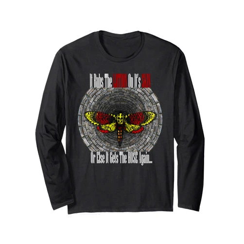 Absolute Awesome Vibes Buffalo-Bill Body Lotion Silence Lambs 355 Horror Funny Long Sleeve T-Shirt