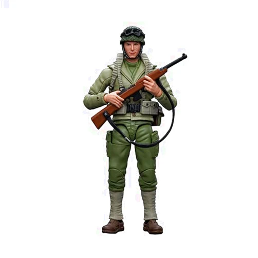 YIZRIO Joytoy 1:18 WWII United States Army 4.17” Action Figure Military Set