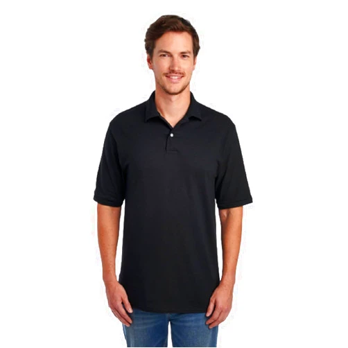 Jerzees Men's Short Sleeve Polo Shirts, SpotShield Stain Resistant, Sizes S-5x