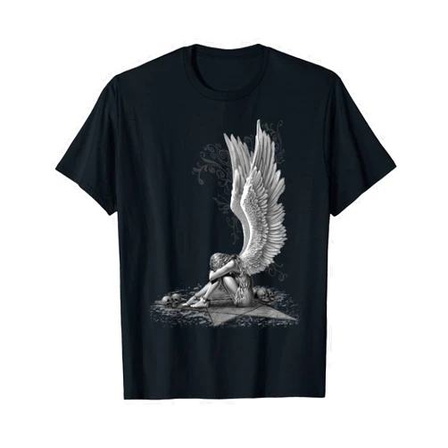 Spiral Original - Enslaved Angel - Gothic Angel T-Shirt