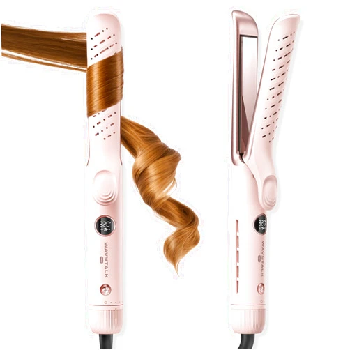 Wavytalk Airflow Styler Curling Iron, Whirlwind Pro, Anti-Scald 1.25