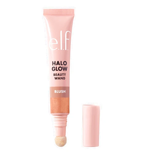 e.l.f. Halo Glow Blush Beauty Wand, Liquid Blush Wand For Radiant, Flushed Cheeks, Infused With Squalane, Vegan & Cruelty-free, Candlelit