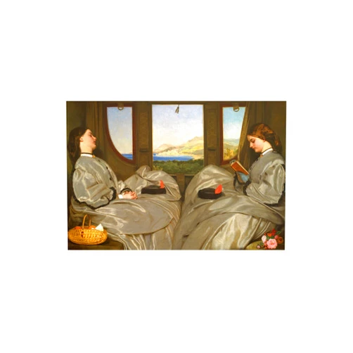 QArtUK Augustus Egg - The Travelling Companions (1862) Photo Poster Painting Art Print // Size: A2 (420 x 594 mm)