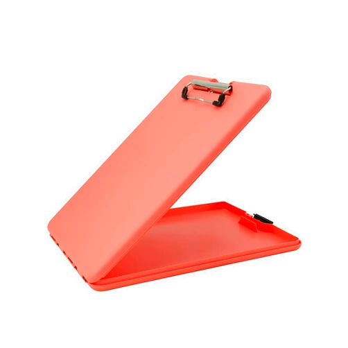 SlimMate Saunders Coral Reef SlimMate Plastic Storage Clipboard with Low Profile Clip - Portable Mobile Organizer for Home, Office, and Business Use (70200)