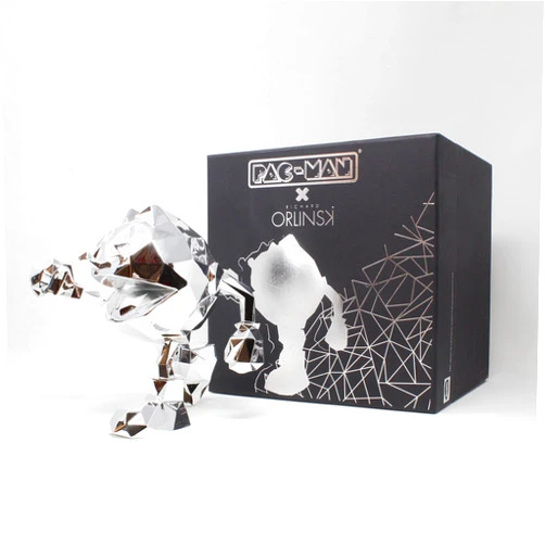 Neamedia Icons Neamedia PAC-Man x Orlinski Official Sculpture Figurine 18 cm Silver Design