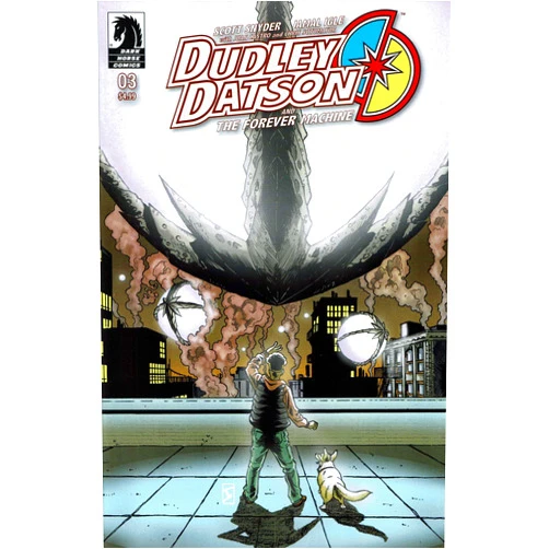 Dudley Datson and the Forever Machine #3A VF/NM ; Dark Horse comic book | Scott Snyder