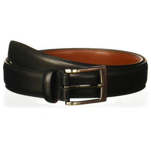 Perry Ellis Timothy Leather Men's Belt (Sizes 30-54 Inches Big & Tall)