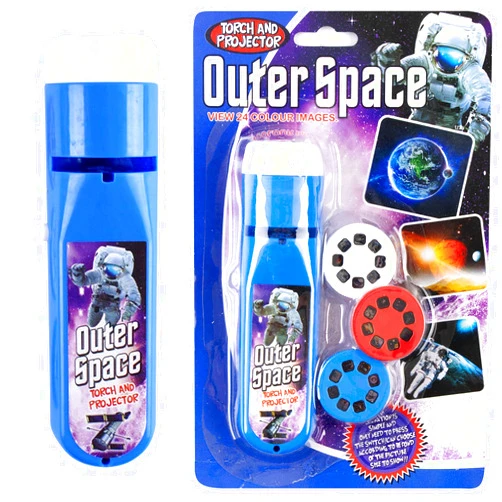 Georgie Porgy Children Projector Toys Educational Science Set Wall Ceiling Tent Torch Solar System Planet Toys Gifts Flashlight for Kids Boys Girls (Outer Space)