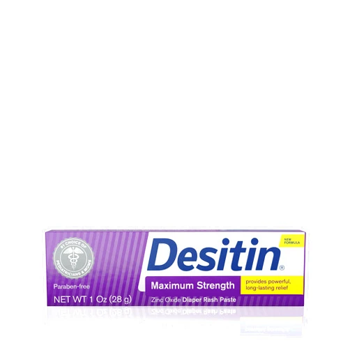 Desitin Maximum Strength Baby Diaper Rash Cream with 40% Zinc Oxide, Travel Size, 1 oz
