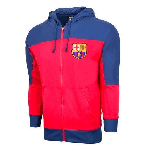 HKY Sportswear inc Barcelona Maroon Zip Hoodie