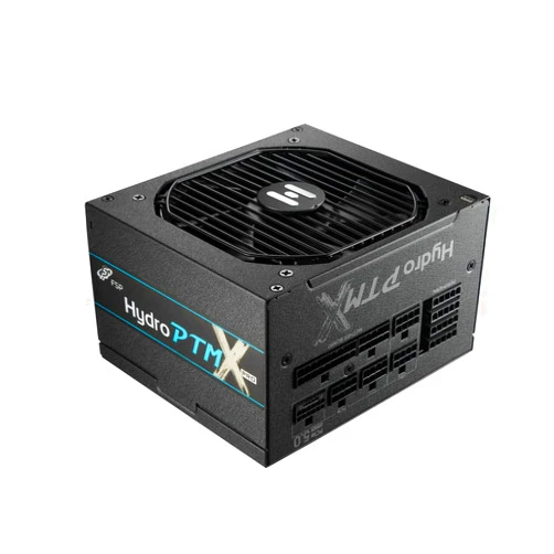 FSP Hydro PTM X PRO 1200W 80 Plus Platinum Full Modular ATX 3.0 PCIe Gen 5. W/ 12VHPWR Cable Power Supply Compact Size (HPT3-1200M-GEN5)
