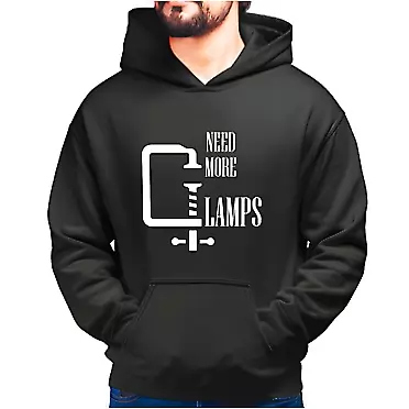 Jocorement Unique Gift Ideas for Woodworking Carpenter Black and Muticolor Unisex Hoodie