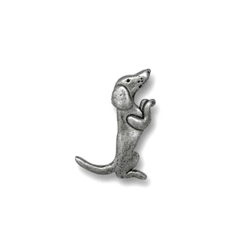 The Magic Zoo Pewter Dachshund Lapel Pin