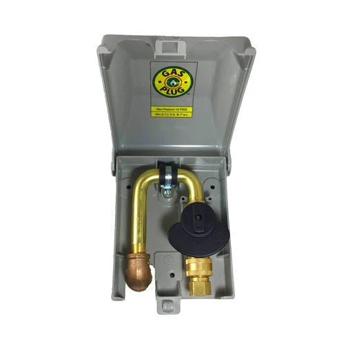 Burnaby Manufacturing Ltd PVC Gas Plug™, Grey, 1/2