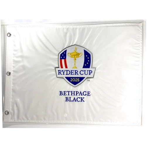 Generic 2025 Ryder Cup Flag Bethpage Black golf embroidered logo pga new