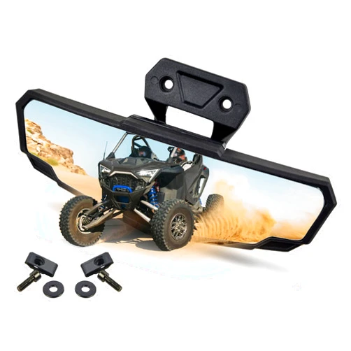 SAUTVS Center Rear View Mirror for Polaris RZR PRO XP/R/S/Turbo R 2020-2025, RZR XP 1000 2024-2025 (#2883763) Premium Interior Center Convex Rearview Mirror