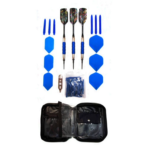 Viper Sure Grip Soft Tip Darts with Accessory Kit Blue 18 grams