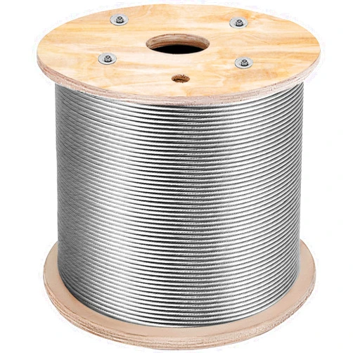 BestEquip Cable Railing 500FT, Stainless Steel Wire Rope,1/8 Inch Stainless Stranded Wire, 1x19 Wire Rope T316 (500FT)