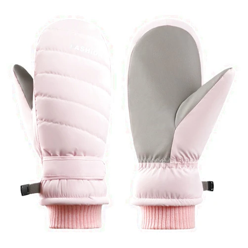 Eohak Winter Ski Mittens for Women Men - Warm Waterproof Snow Mittens for Cold Weather