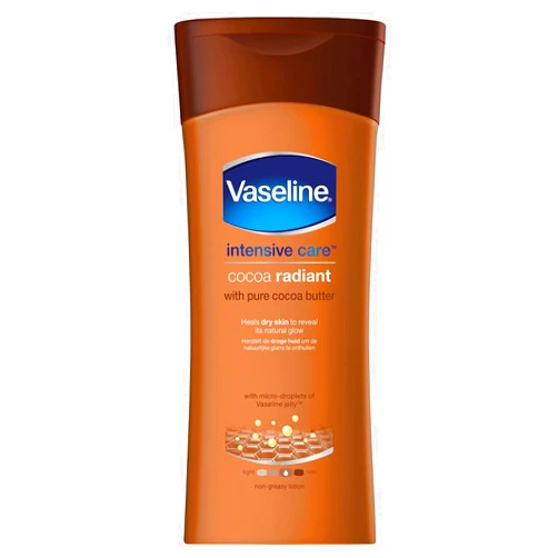 Vaseline Essential Moisture Cocoa Radiant Lotion 200ml Pack of 3