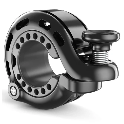 Topcrown Bike Bell, Aluminum Alloy Bicycle Bells for Adults Kids Max 110 dB, Bike Horn Fit 22.2-31.8 mm Handlebar for Mountain Road Bike Scooter Ebike