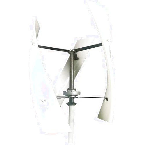SZYARA 12000W Vertical Wind Turbine Wind Generator, Home Use Wind Turbines White 3 Blade with MPPT Charge Controller